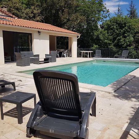 La Casita Villa Avec Piscine Pres D'Uzes Saint-Laurent-la-Vernede ภายนอก รูปภาพ