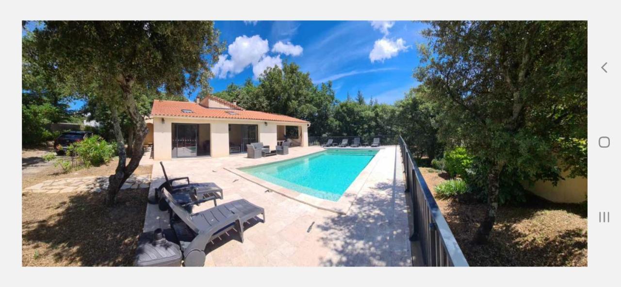 La Casita Villa Avec Piscine Pres D'Uzes Saint-Laurent-la-Vernede ภายนอก รูปภาพ