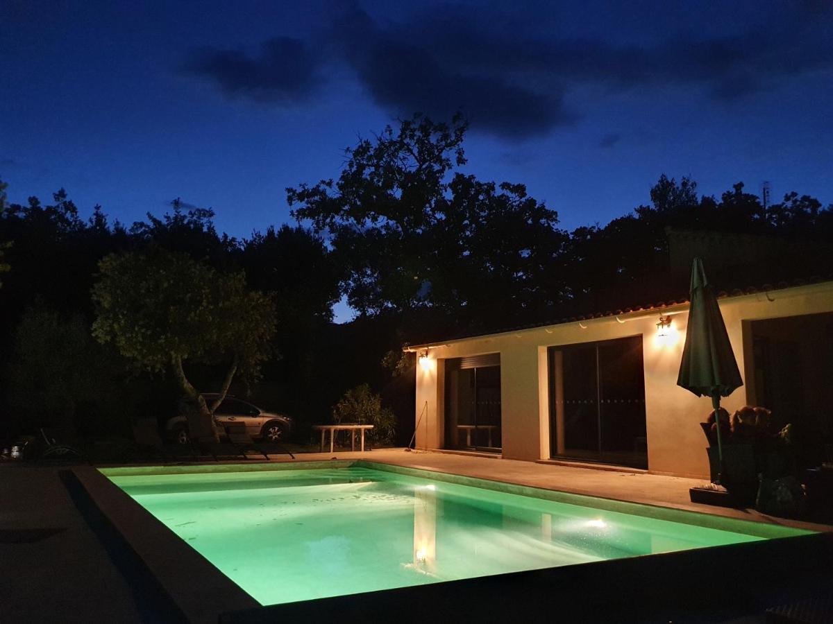 La Casita Villa Avec Piscine Pres D'Uzes Saint-Laurent-la-Vernede ภายนอก รูปภาพ