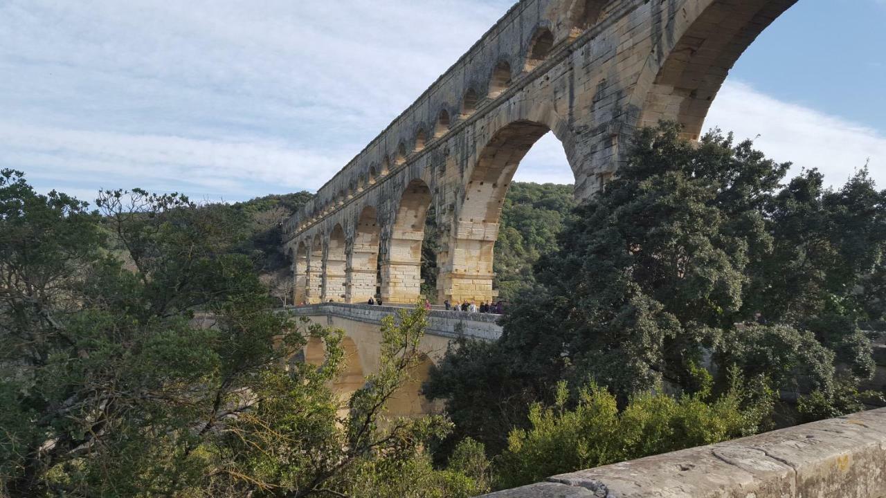 La Casita Villa Avec Piscine Pres D'Uzes Saint-Laurent-la-Vernede ภายนอก รูปภาพ