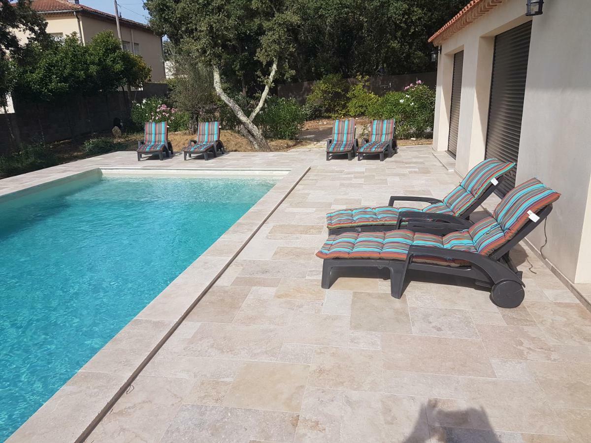 La Casita Villa Avec Piscine Pres D'Uzes Saint-Laurent-la-Vernede ภายนอก รูปภาพ