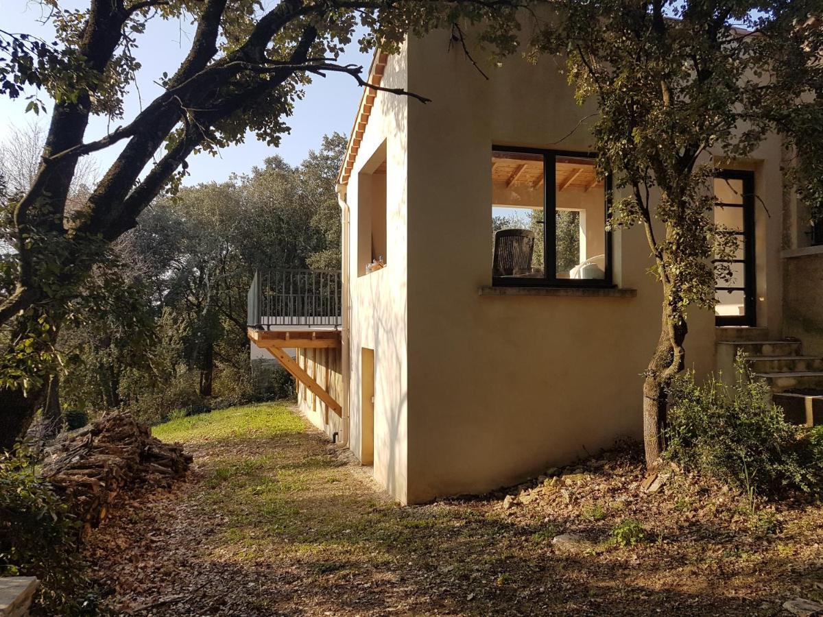 La Casita Villa Avec Piscine Pres D'Uzes Saint-Laurent-la-Vernede ภายนอก รูปภาพ