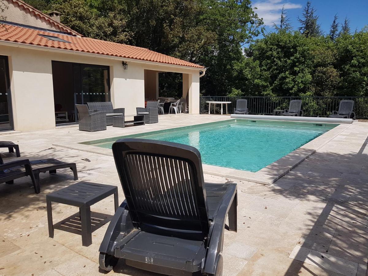 La Casita Villa Avec Piscine Pres D'Uzes Saint-Laurent-la-Vernede ภายนอก รูปภาพ